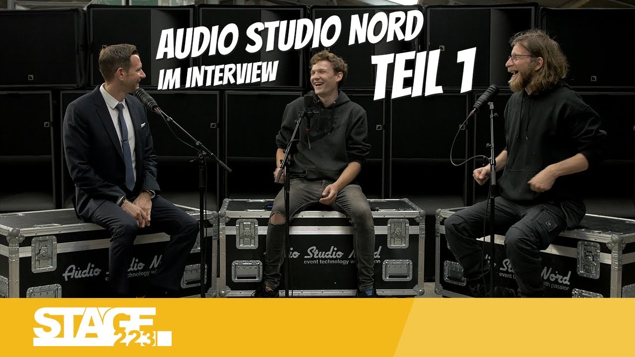 (1/2) Danny & Mike Rauchfleisch von Audio Studio Nord im Interview | stage Talk Podcast