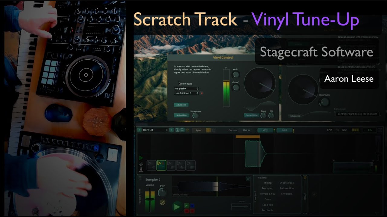 Scratch Track | Vinyl tune-up | Stagecraft Software
