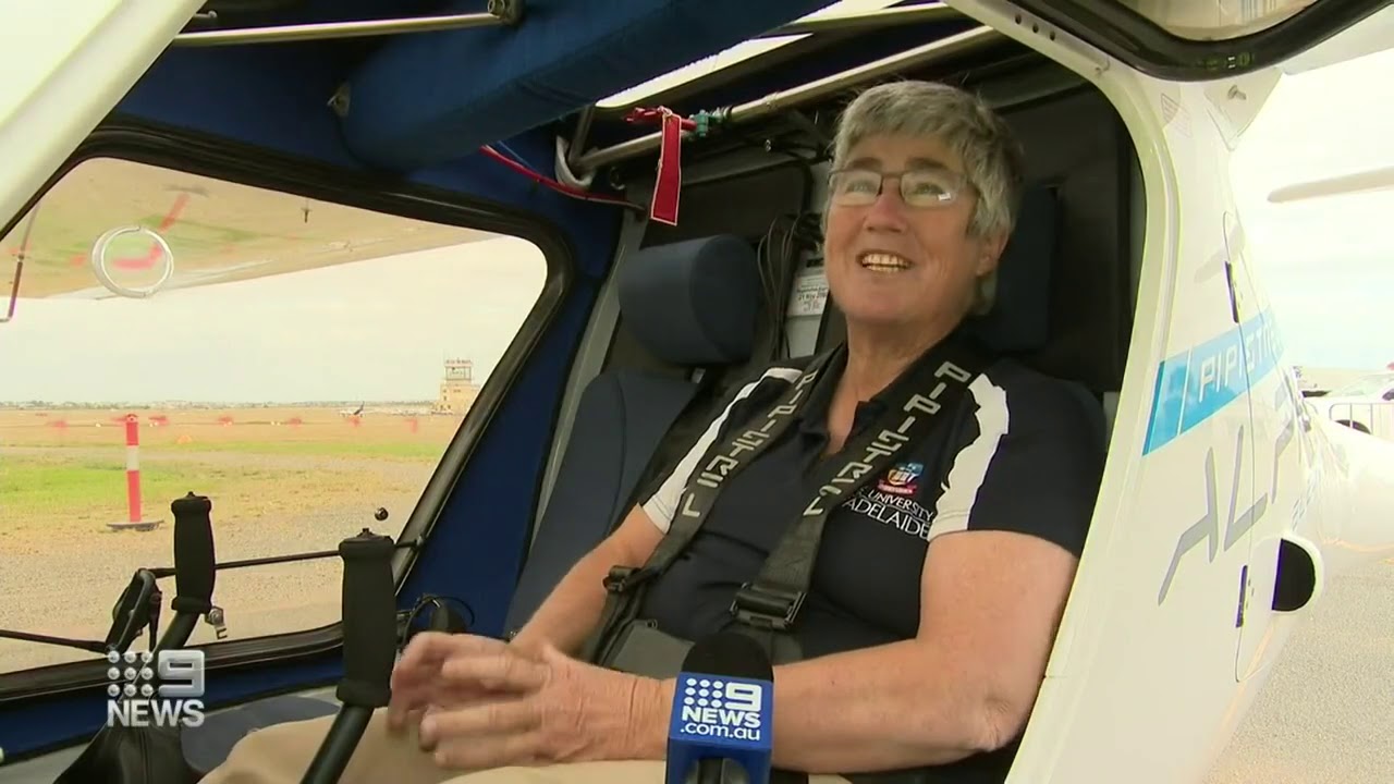 The Pipistrel ALPHA Electro aircraft release in Adelaide South Australia