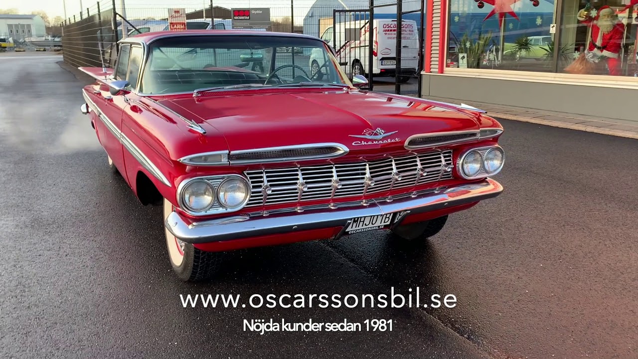 Chevrolet Impala 4 door hardtop (Flattop) 1959 (Såld)