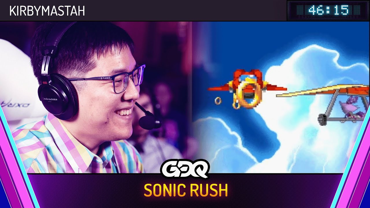 Sonic Rush by kirbymastah in 46:15 - Awesome Games Done Quick 2026