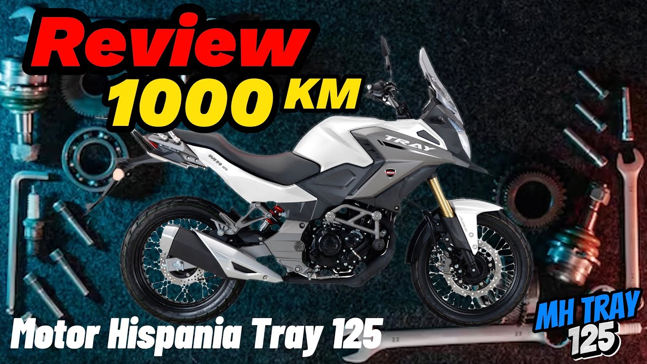 Review 1000 KM Motor Hispania Tray 125 #moto #trail #125 #motovlog #ruta