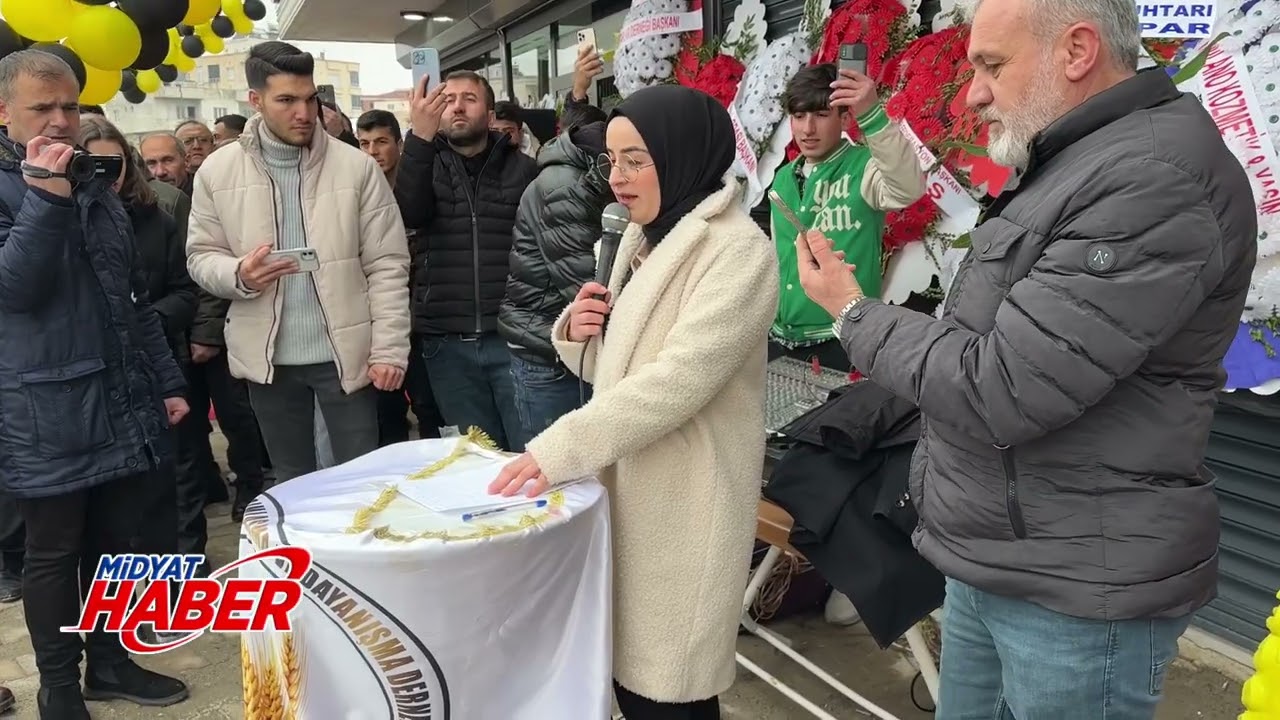 Midyat Omerka Derneği açılışı