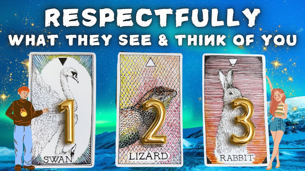 Respectfully What They See & Think About You 📍Pick A Card📍Detailed Reading 🙏🏽