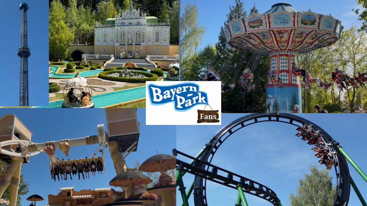 Bayern Park, Germany | Besten Freizeitpark In Baveria, Deutschland | Ein Tag Im Bayern Park | 4K