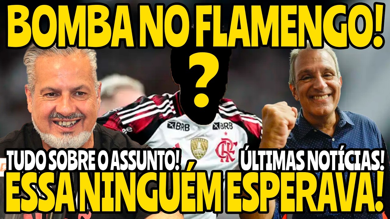 URGENTÍSSIMO: BOMBA NO FLAMENGO l ESSA NINGUÉM ESPERAVA l KAIO JORGE E CALLERI