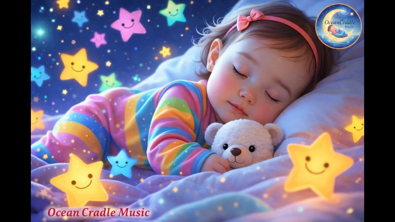 Mozart Brahms Lullaby 🌜 Baby Sleep Music 🎶 A Silent Promise of Rest and Renewal