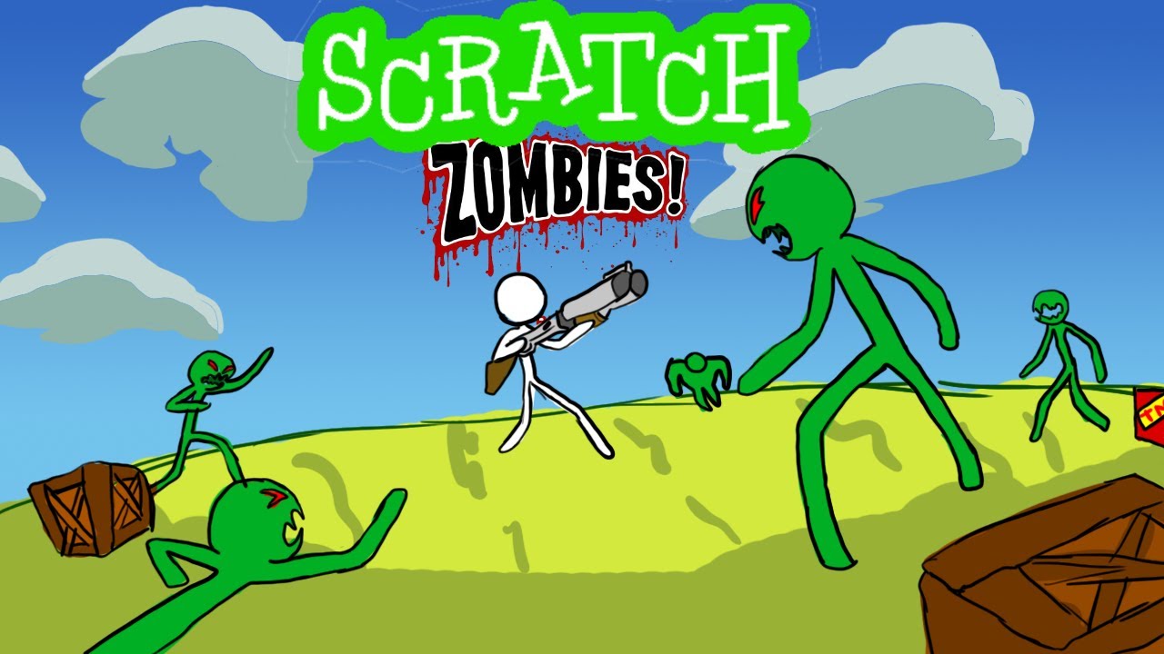 Como crear un juego de supervivencia zombi en scratch| Jugador y Zombis #1