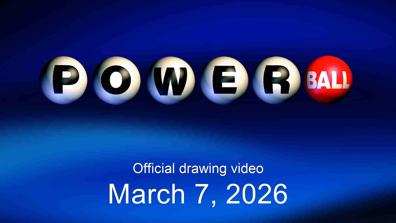 Powerball drawing for March 7, 2026
