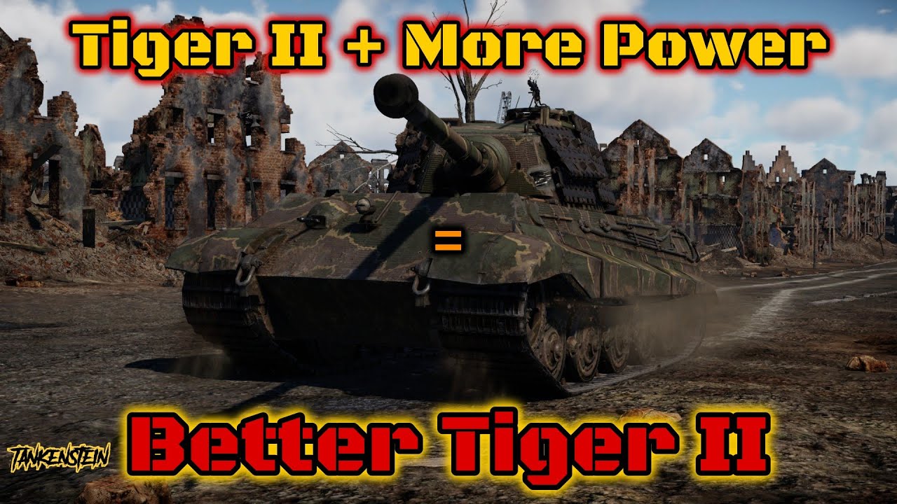 Полный обзор Tiger II Sla.16 — стоит ли покупать Tiger II Sla.16? [War Thunder]