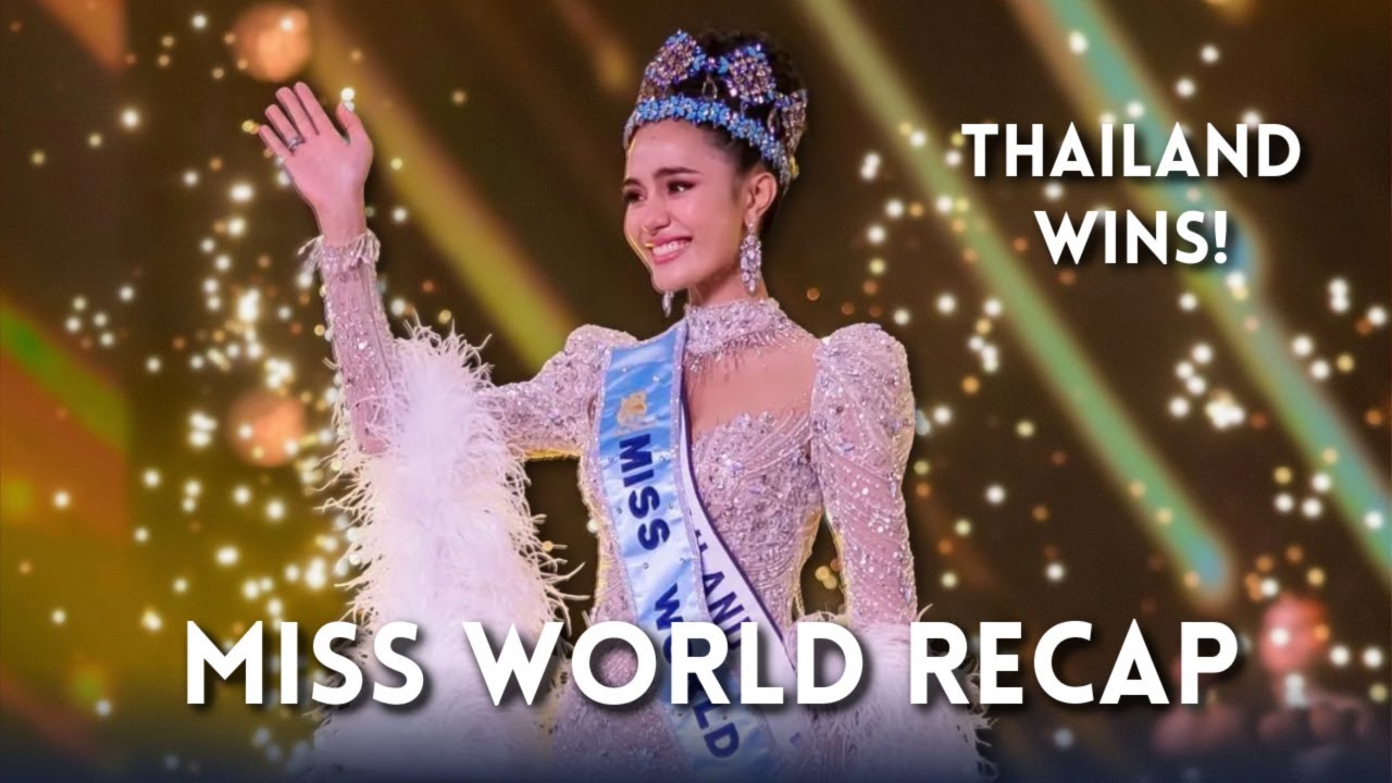 Thailand Makes History at Miss World 2025 🇹🇭 | Winner Recap