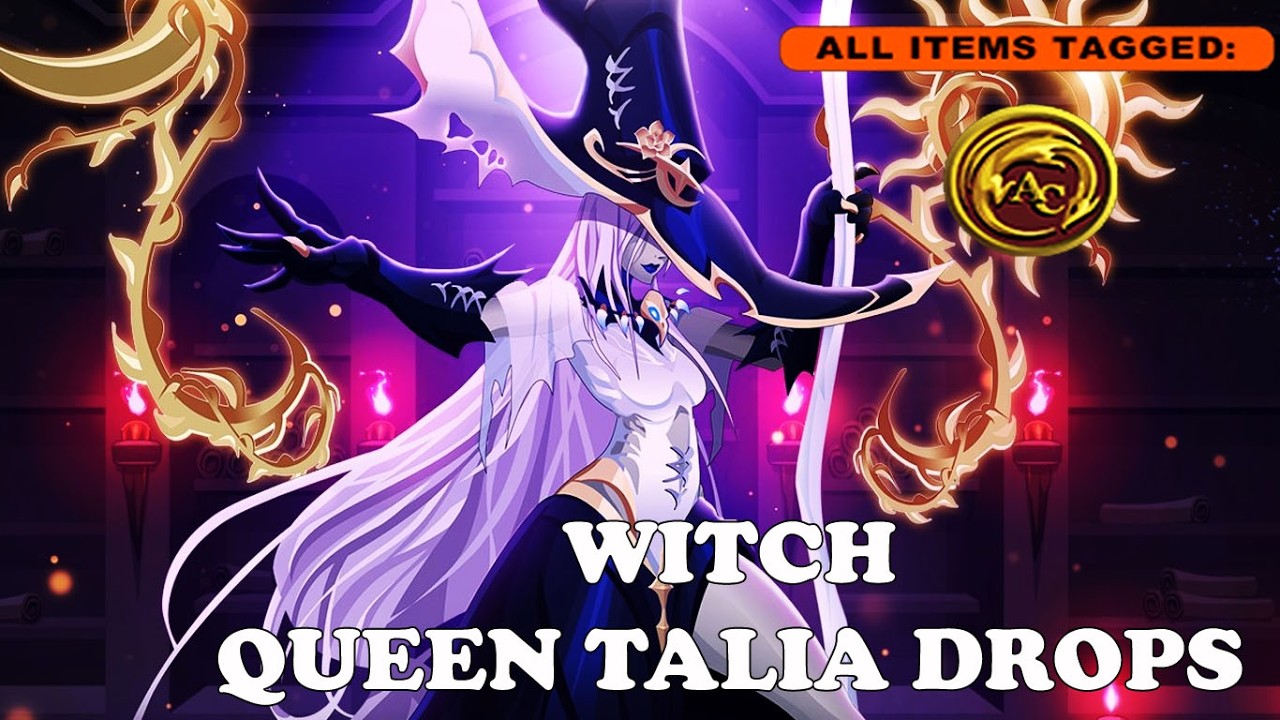 AQW NEW AMELIANESA l WITCH QUEEN TALIA DROPS /JOIN BIRGITTASPIRE (CREST BEAST 2026)
