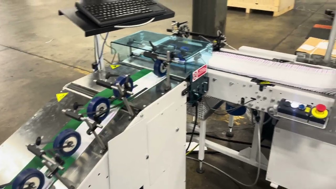 Producer EVO letter Inserter cycling at 25K CMC - Bell+Howell.. pushing mail equipment to its limits