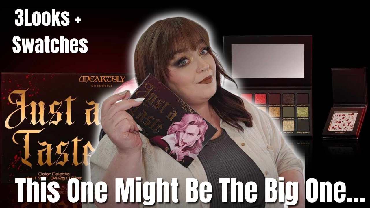Unearthly Just A Taste Swatches + 3 Looks