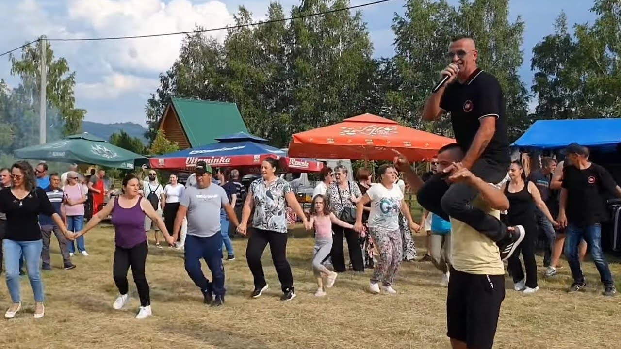 🔴 Kolo za Besimu ljepoticu s drine - Hrasno kod Breze - Bosanski teferič