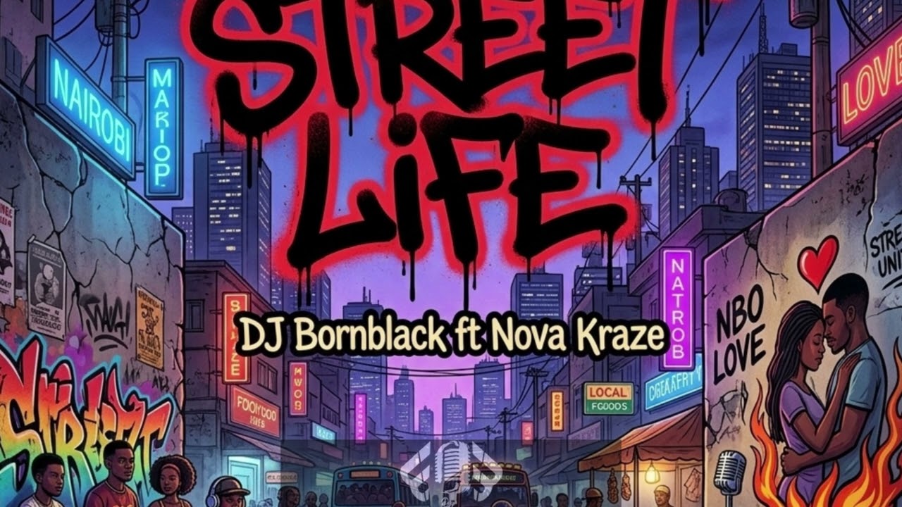 Dj Bornblack  Ft  Nova Kraze Street Life {Official Audio}