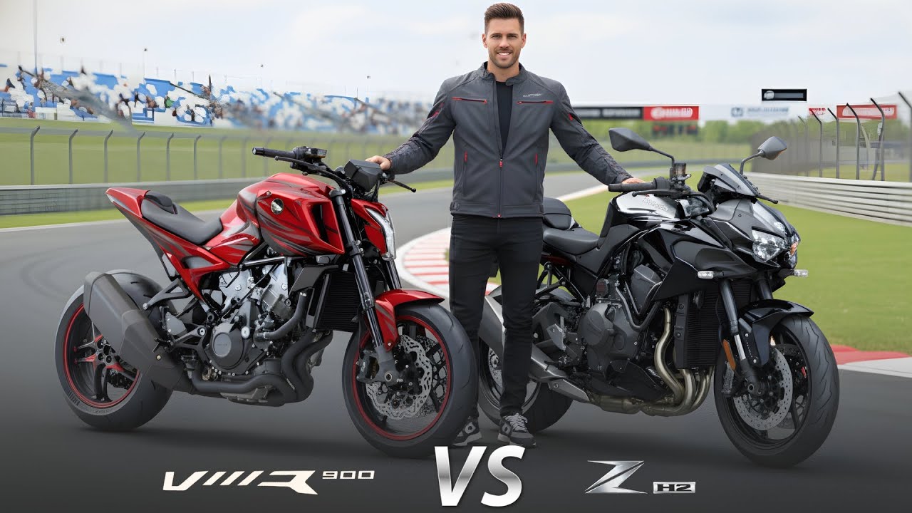 2026 HONDA V3R 900 VS KAWASAKI Z H2 | HYPER NAKED WAR BEGINS!