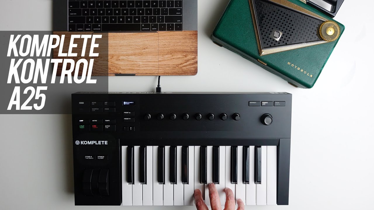 Komplete Kontrol A25 Keyboard | $159 to Become a Music Producer
