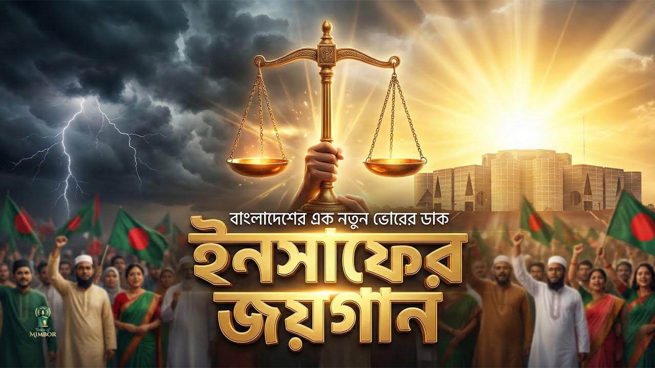 ইনসাফের জয়গান | বাংলাদেশের এক নতুন ভোরের ডাক! | Hymn of Justice - Voice of Mimbor