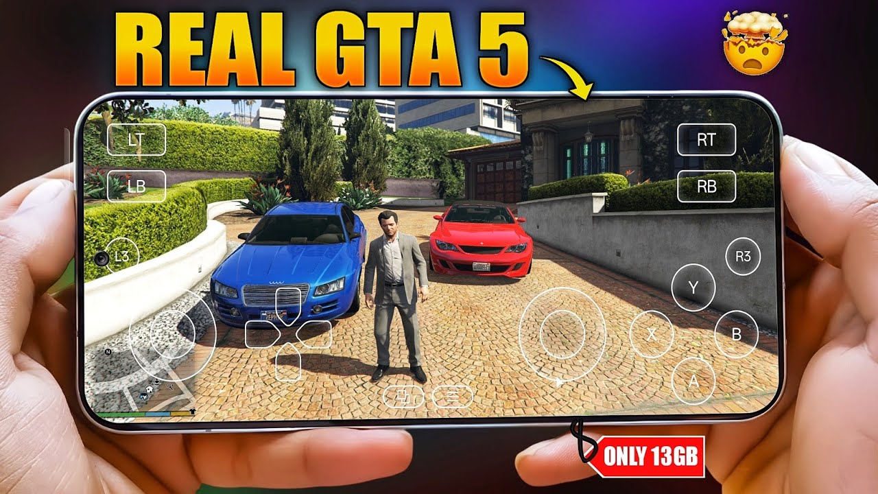I Tried GTA 5 Lite on a Low End Android Phone 🔥 Shocking Results | Part 1