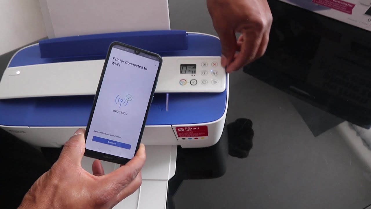 Настройка HP DeskJet / подключение к Wi-Fi через приложение HP Smart