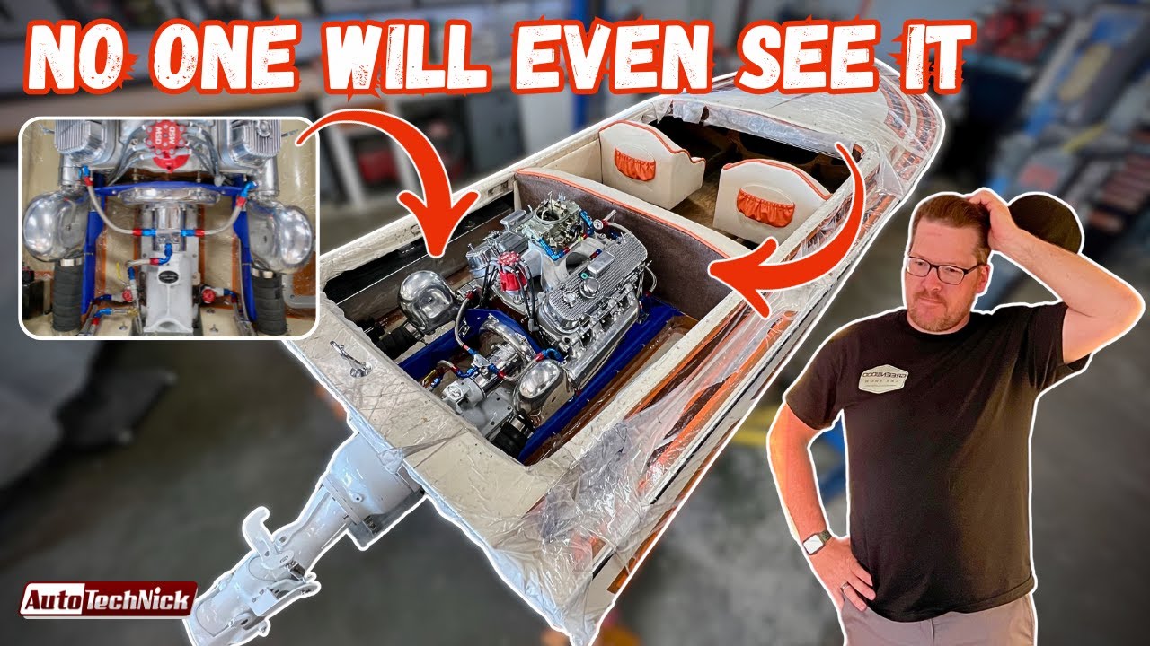 OVER The TOP Water & Fuel System PLUMBING on my BBC Jet Boat