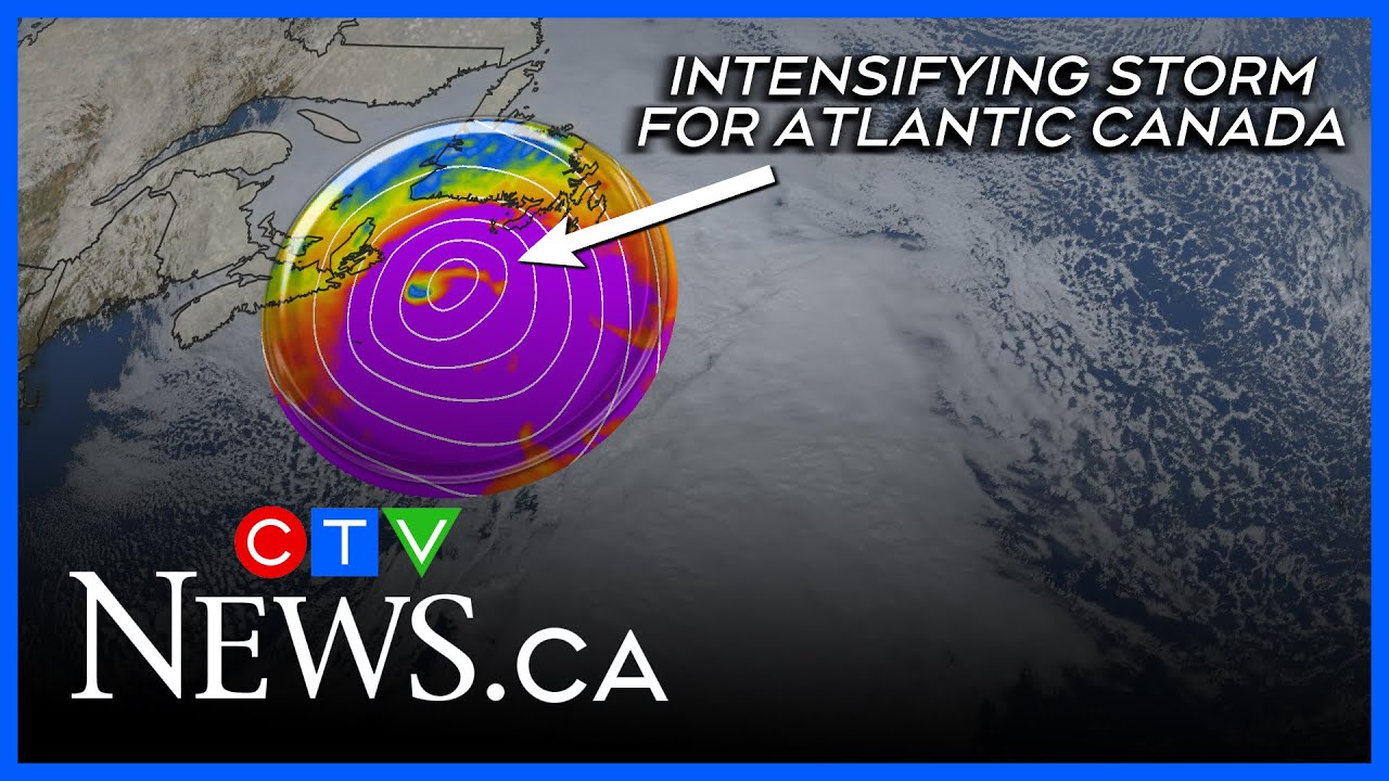Maritimes clipped by ocean storm