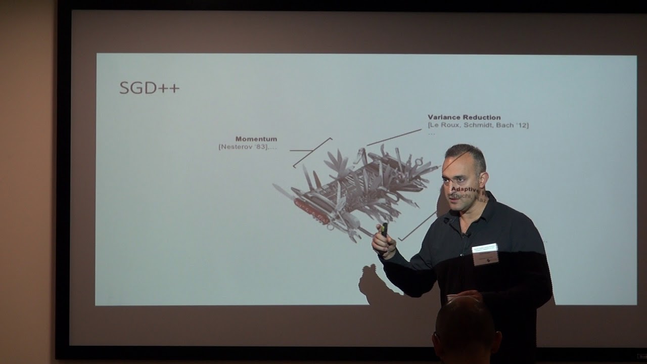Elad Hazan:  Efficient Optimization for Machine Learning: Beyond Stochastic Gradient Descent