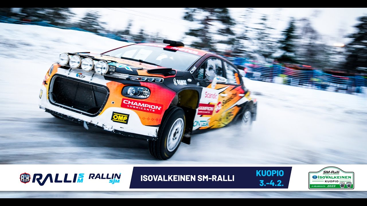Ralli SM LIVE: IsoValkeinen SM-Ralli Kuopio