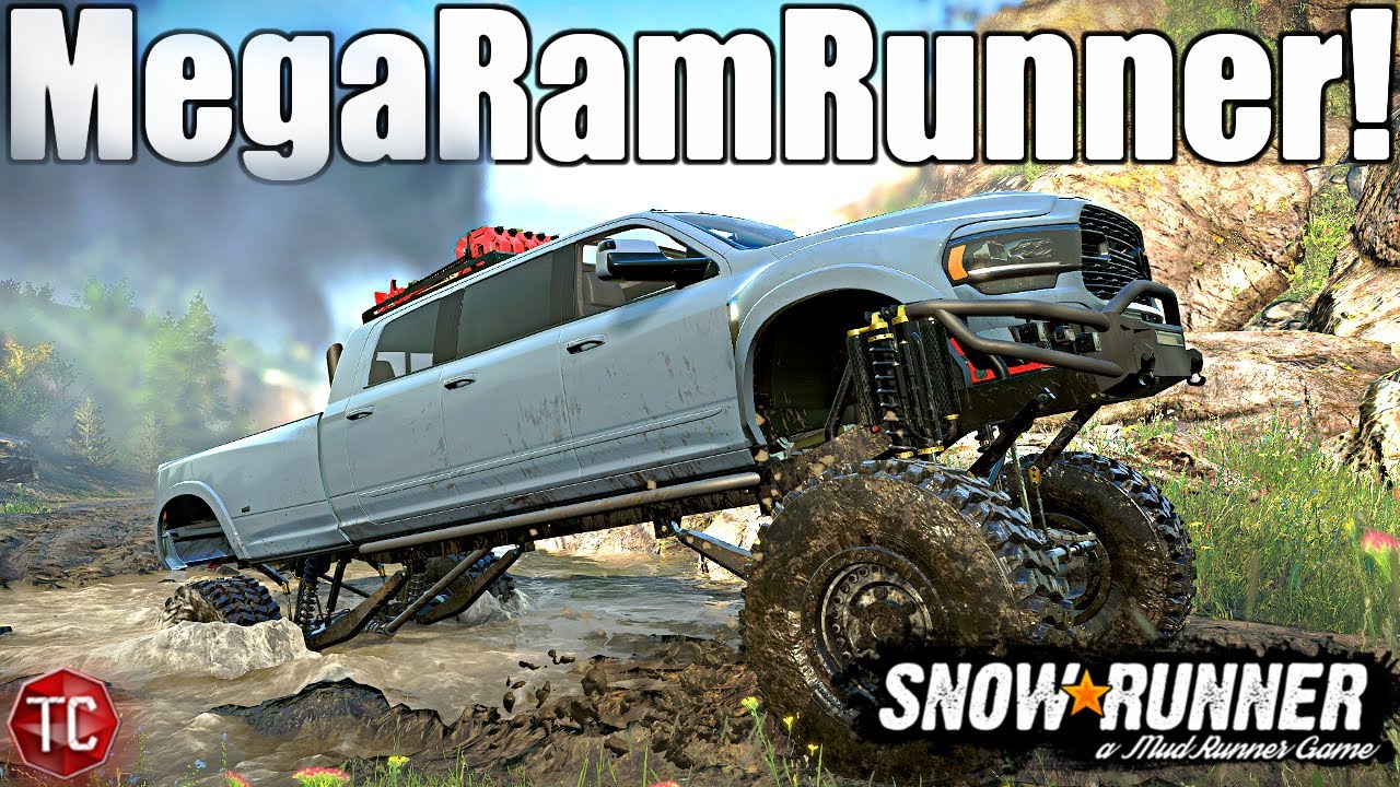 SnowRunner: The MEGA RAM RUNNER! (CONSOLE FRIENDLY) All Customization Features, & MORE!
