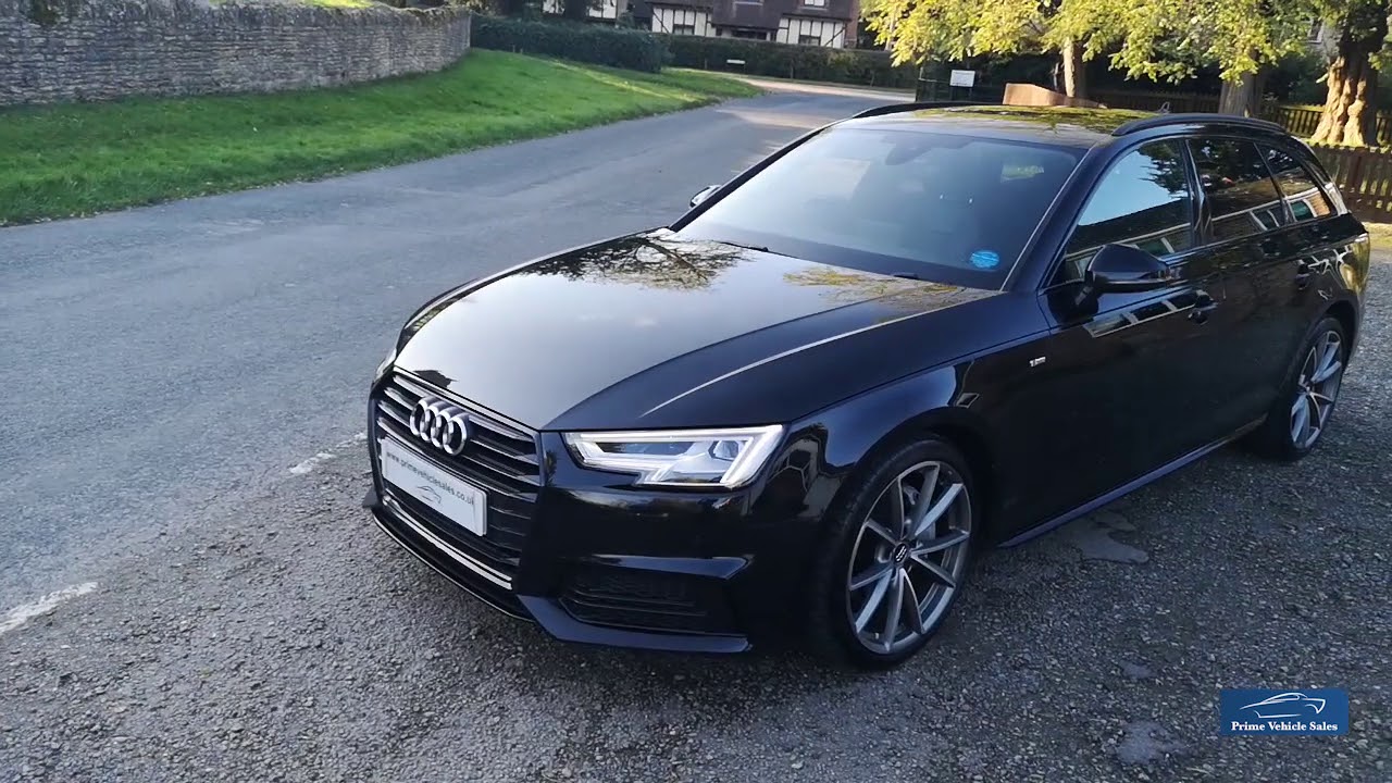 2017:17 Audi A4 2.0 TDI 190 S-Line Black Pack Avant S-Tronic