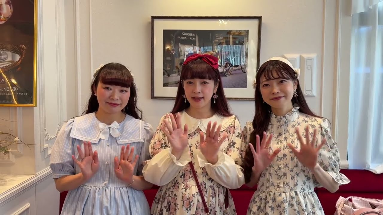 【密着】美沙子のお茶会に密着🎀しまみさのファッションショーもお届けっ👗