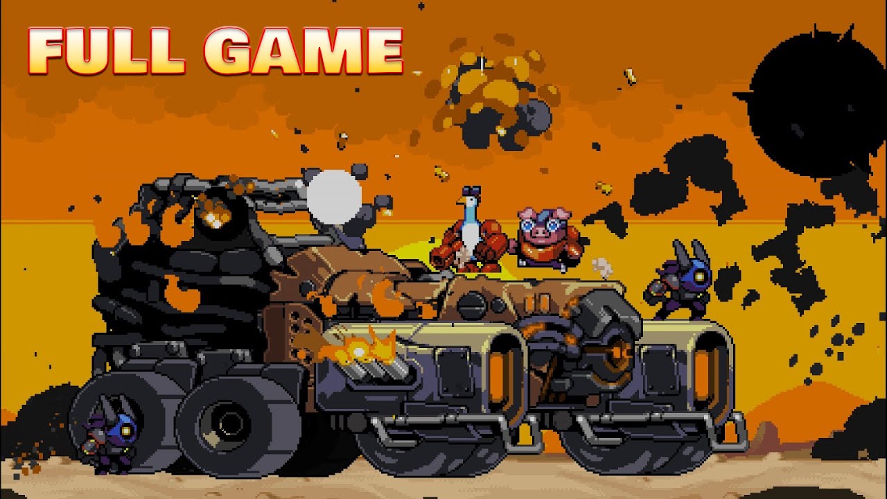 MIGHTY GOOSE - FULL GAME WALKTHROUGH
