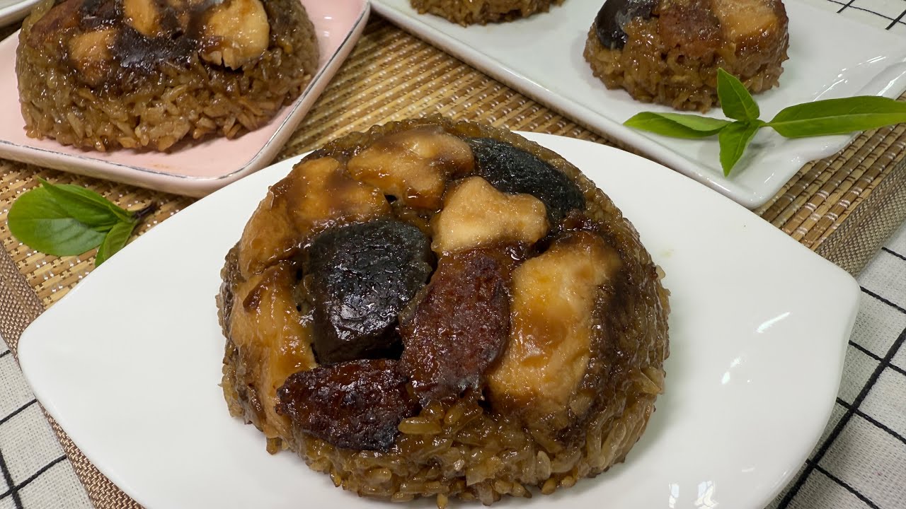 糯米鸡食谱 | 在家也能轻松做点心 | Lo Mai Gai Recipe | How to Make Glutinous Rice Chicken
