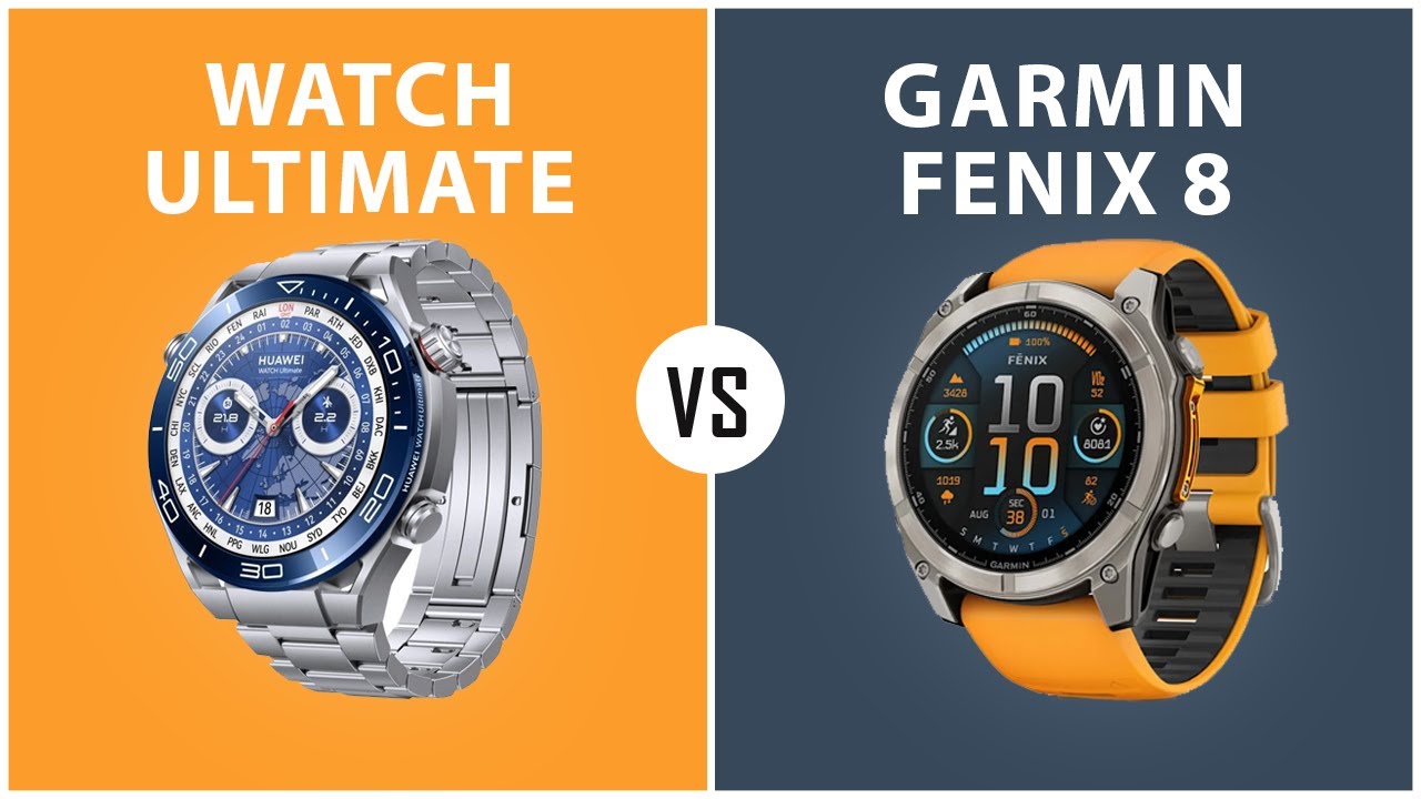Huawei Watch Ultimate против Garmin Fenix ​​8: битва премиальных смарт-часов для приключений