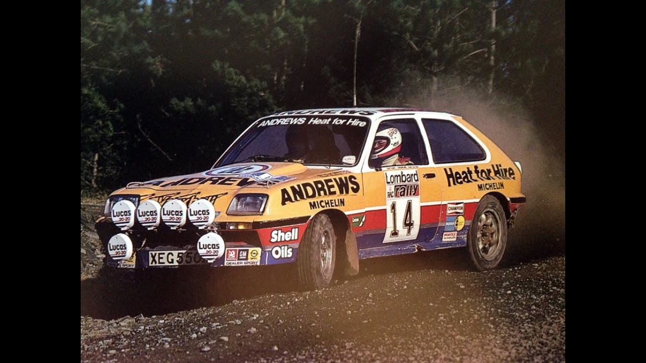 Drive Rally Retro: Best of...Vauxhall Chevette 2300 HSR Action. Season 1982-Russel Brookes  Action/