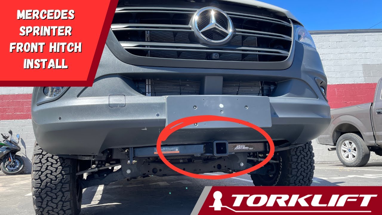 How To Install Mercedes Sprinter Front Hitch by Torklift | X7923S