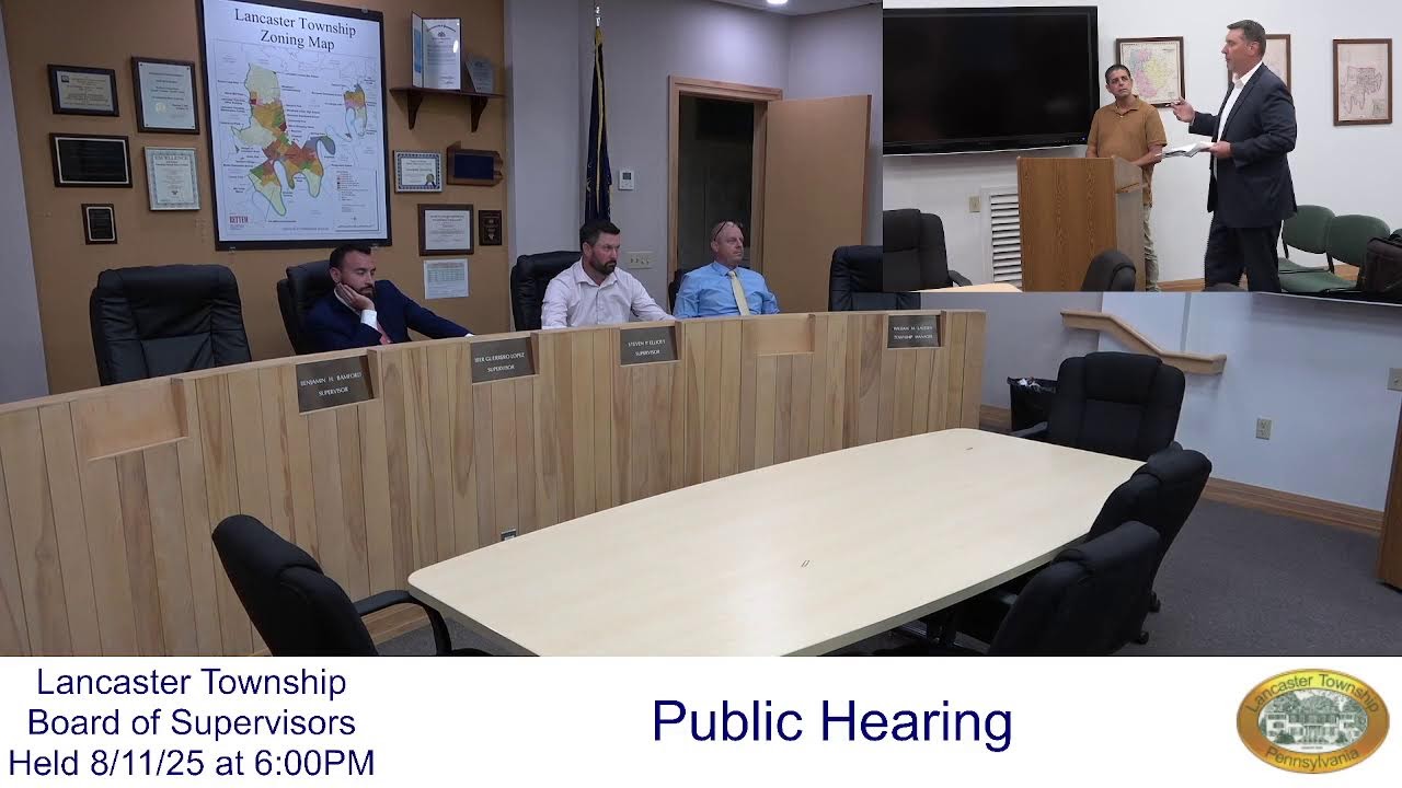 Board of Supervisors (August 11th, 2025)