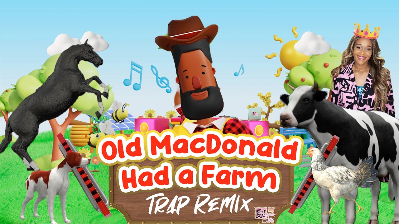 Old MacDonald Farm Remix | Hip Hop Nursery Rhyme for Kids