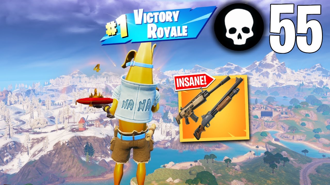 55 Elimination Duo Vs Squads Wins Full Gameplay (NEW Fortnite Chapter 5!)