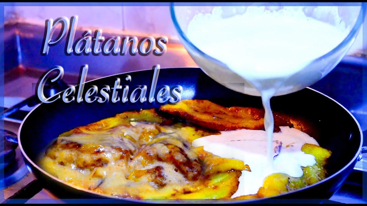 Pl&aacute;tanos celestiales (Receta F&aacute;cil y muy r&aacute;pida)