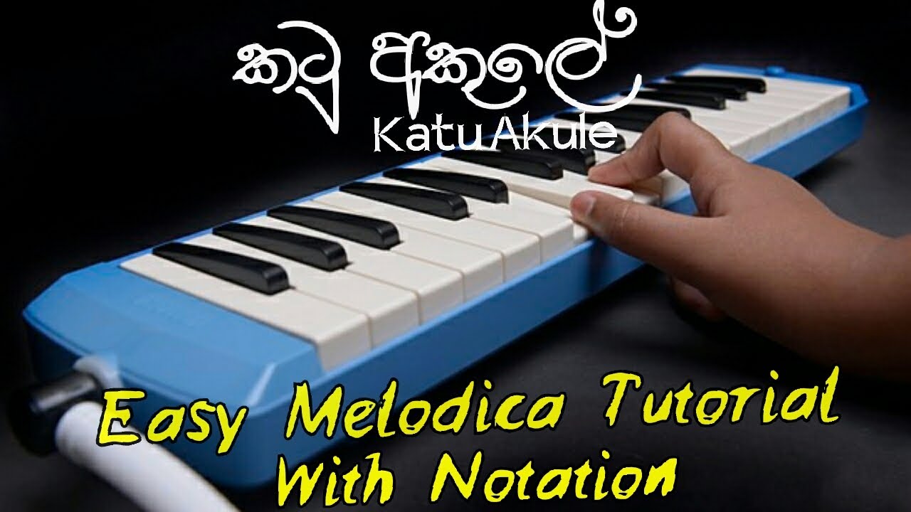 Katu Akule Notation |Amba Yaluwo| Lamaa Gee | Sinhala Kids Songs Notation | Keyboard Lessons Sinhala