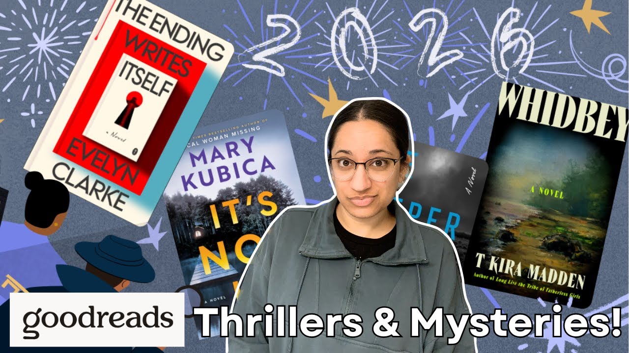 Путеводитель Goodreads по детективным триллерам 2026 года!