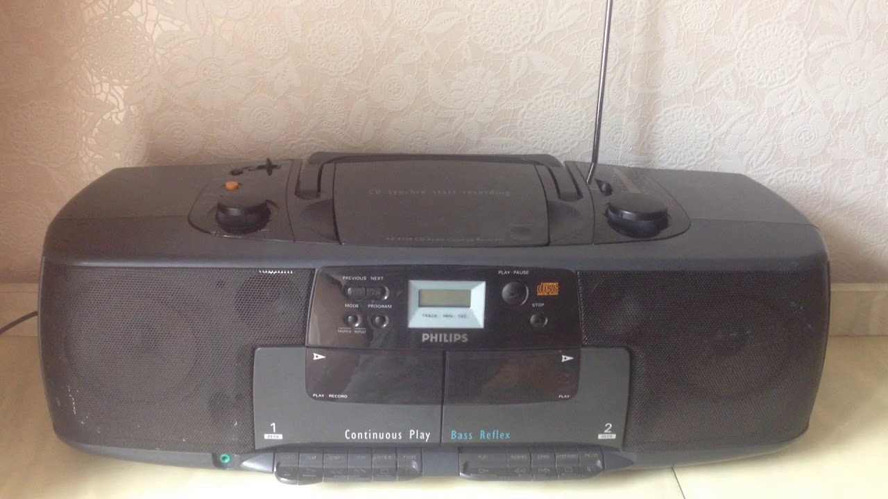 Philips AZ 8340.Cassette recorder.1994.(ПРОДАНО В США)(Sold to Portland.USA)