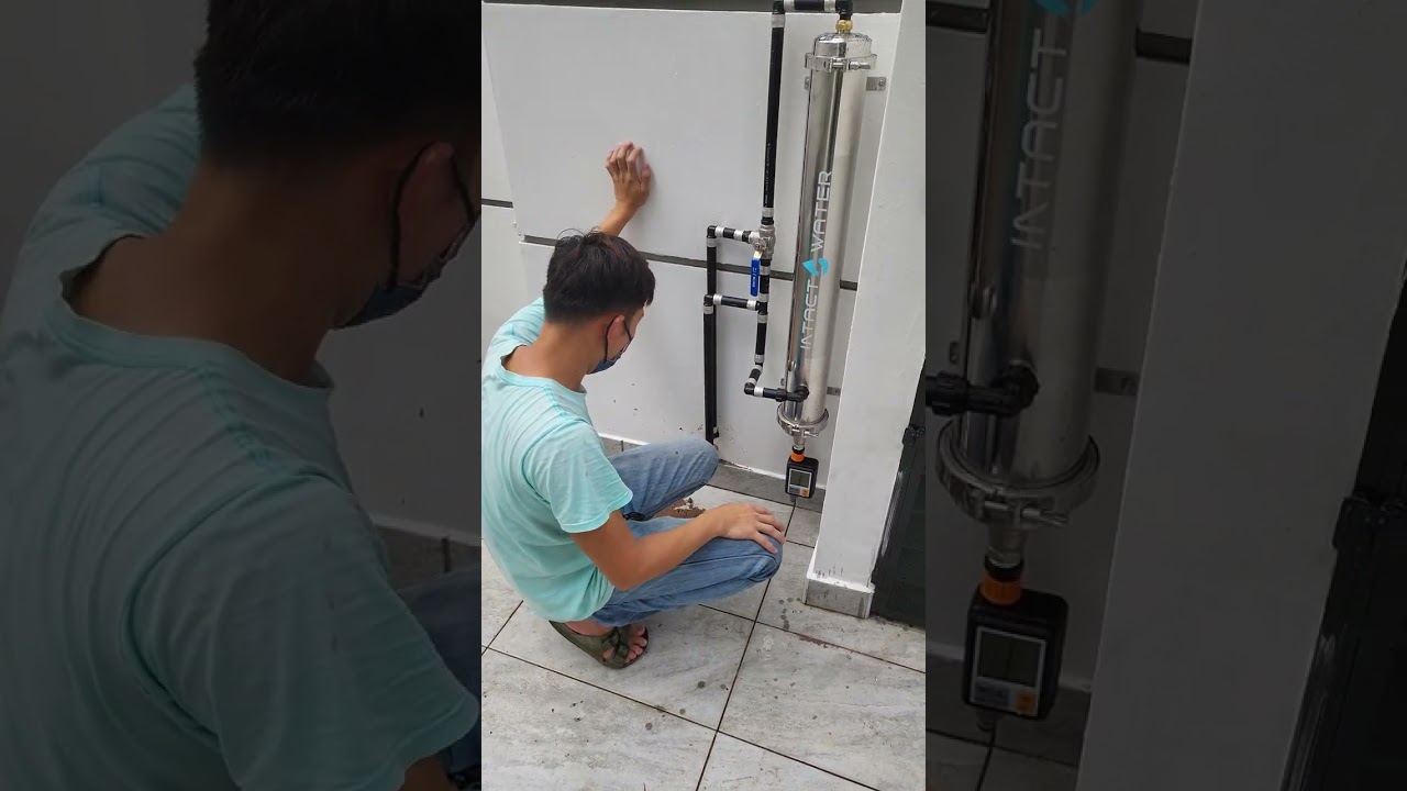 Outdoor Water filter Auto timer #waterfilter #waterfilters