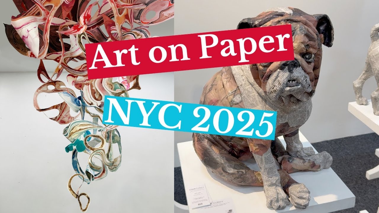 Art on Paper NYC 2025: Inspiring Mixed Media & Artist Conversations