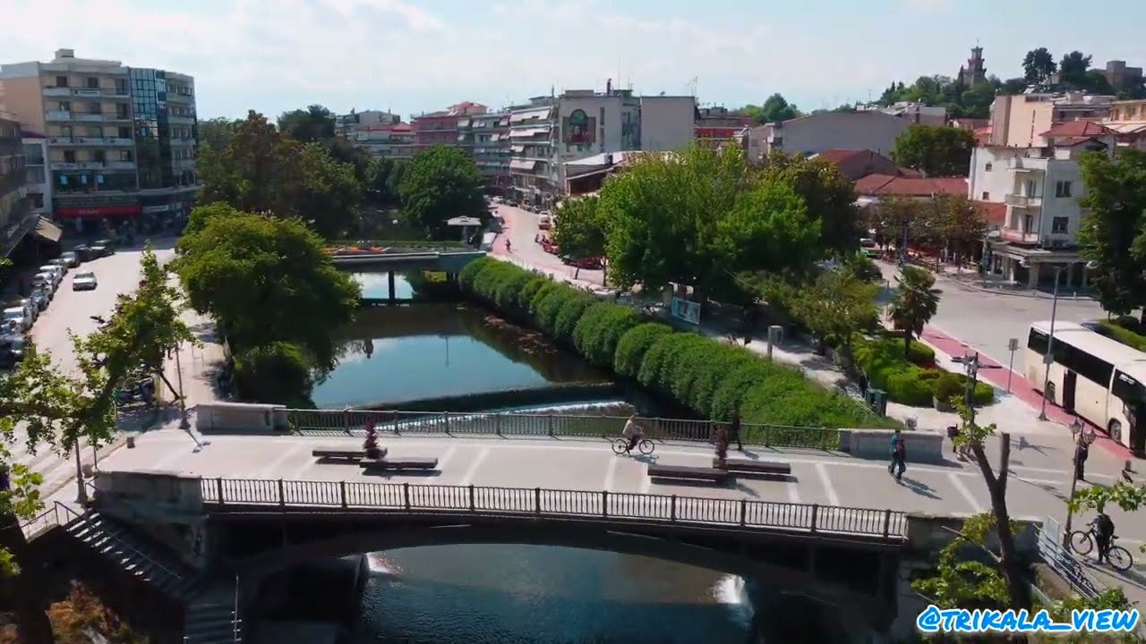 Trikala, Greece | [4k] Drone Video | trikala_view
