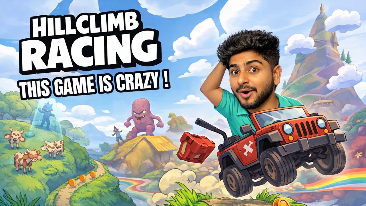 Hill Climb Racing - New Record #viral #shorts #shortvideo #hillclimbracing