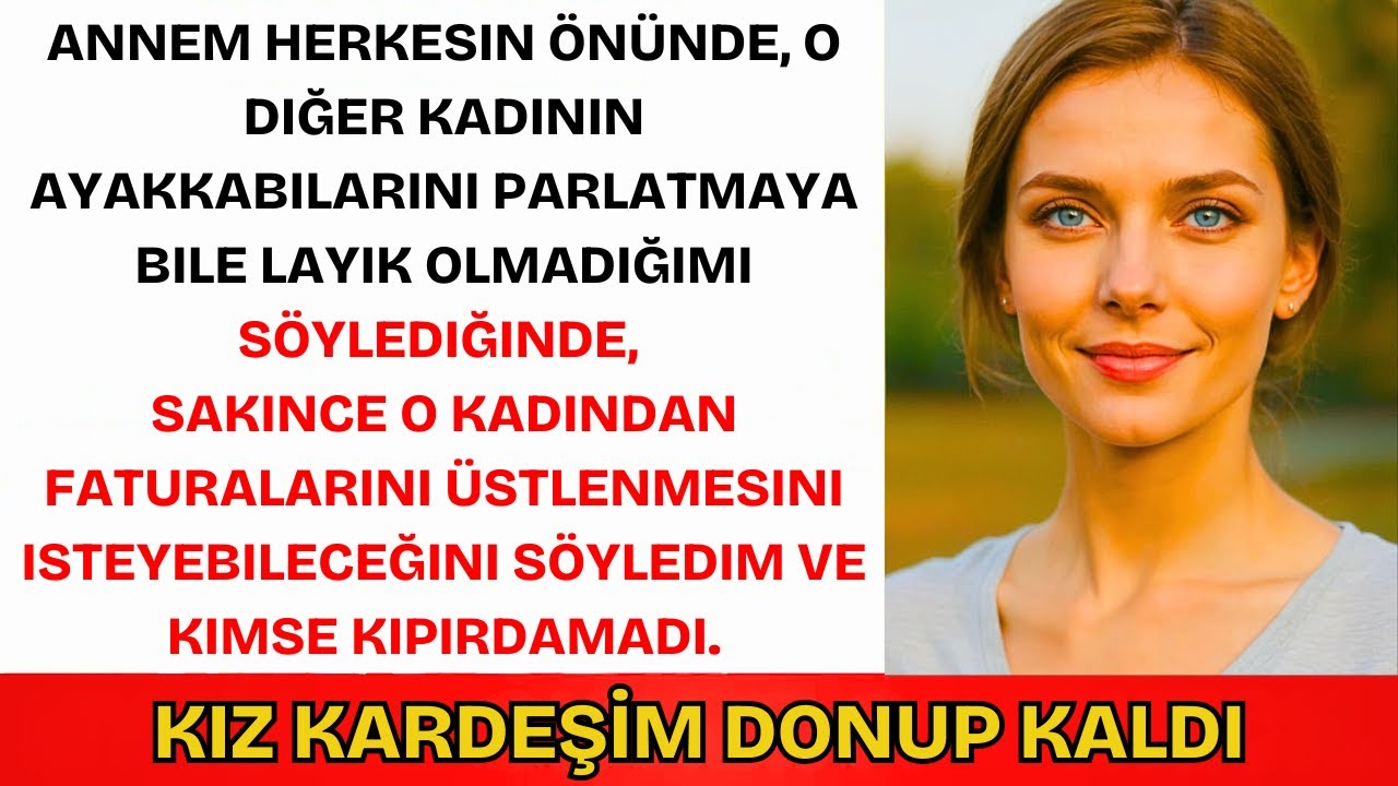 Annem Yemekte Bana Başarısız Dedi. Sordum: 