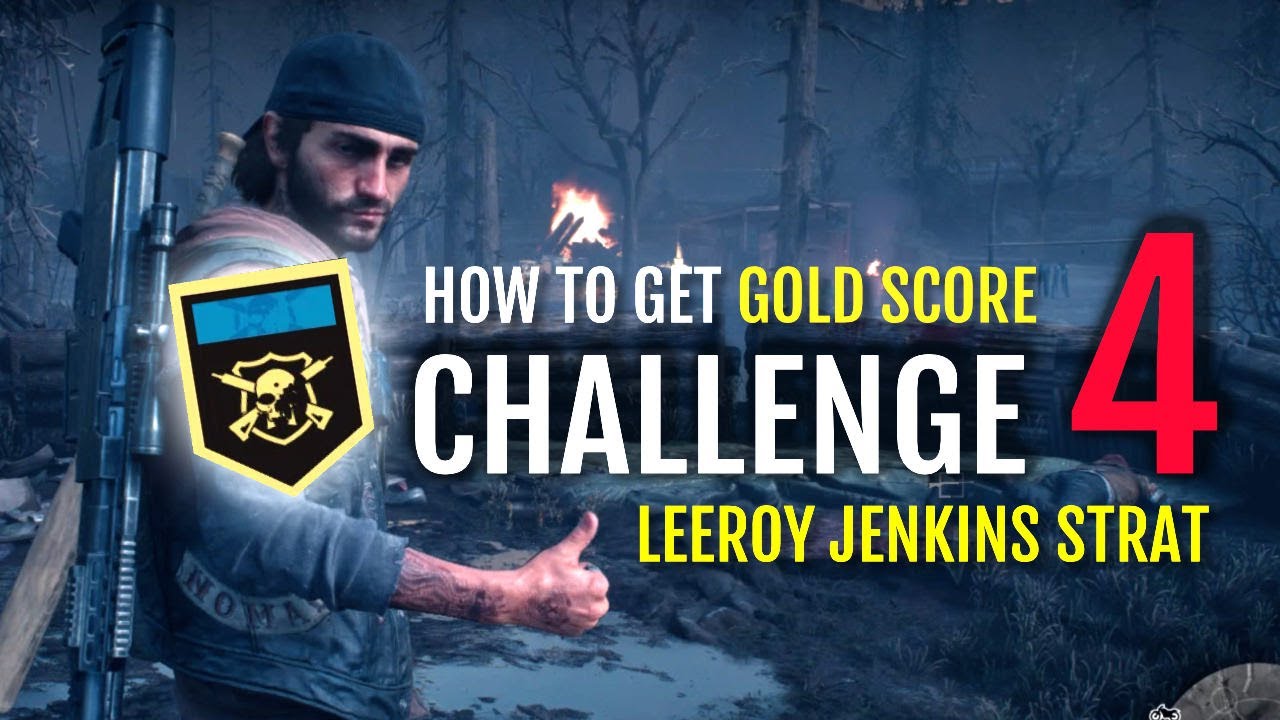 GUIDE FOR GOLD SCORE - COMBAT CHALLENGE WEEK 4 | DAYS GONE